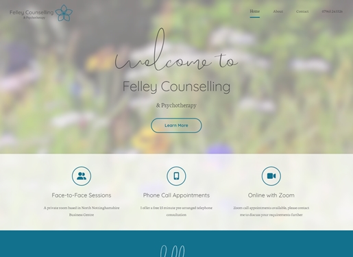 Felley Counselling Website